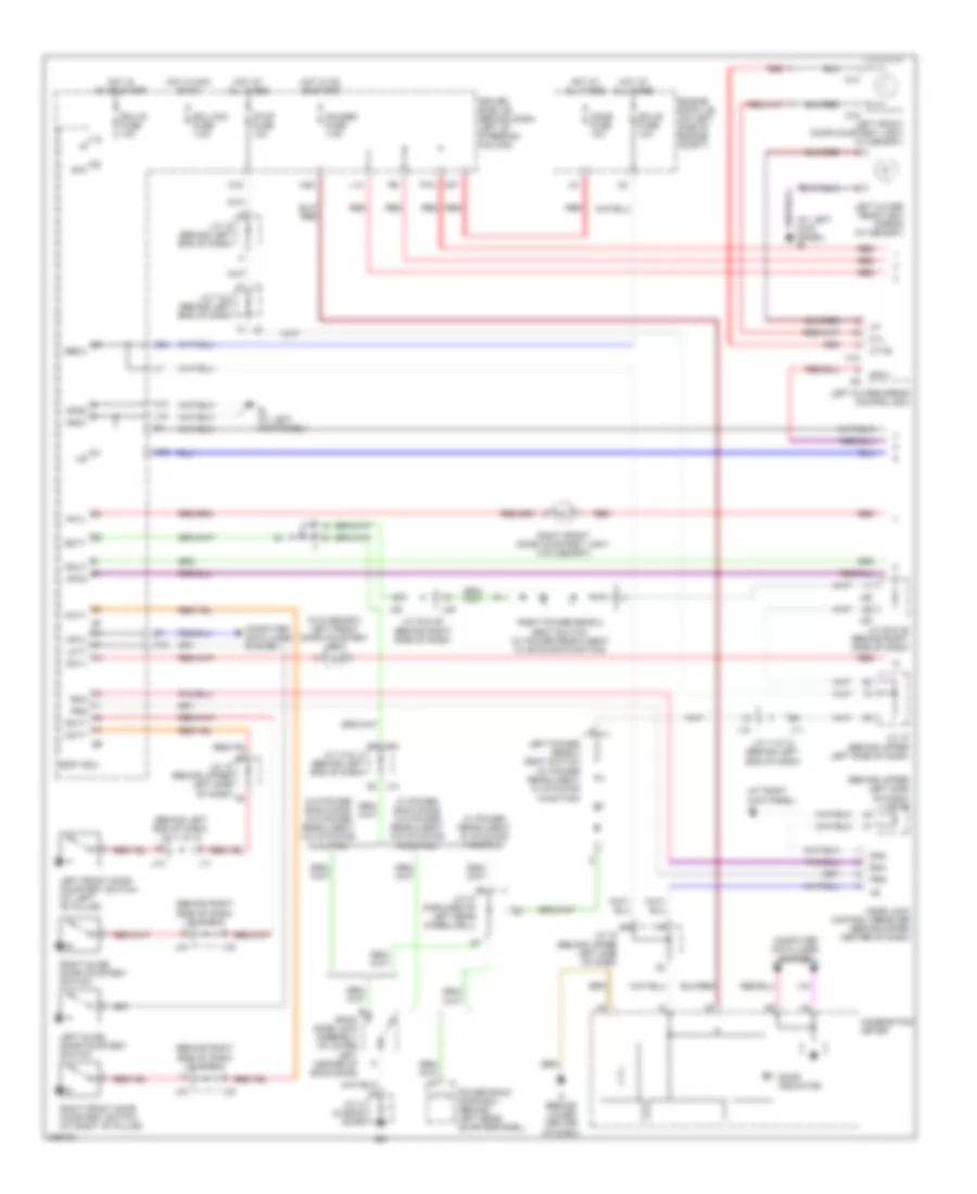 Courtesy Lamps Wiring Diagram 1 of 2 for Toyota Sienna CE 2006