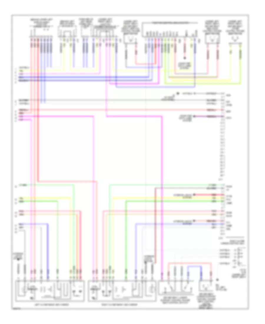 Memory Systems Wiring Diagram (2 of 2) for Toyota Sienna CE 2006