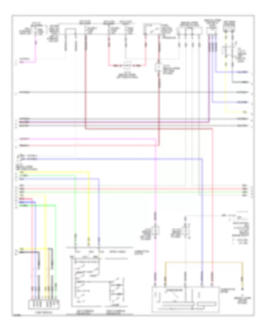 10-Speaker System Wiring Diagram, with Navigation (2 of 3) for Toyota Sienna CE 2006