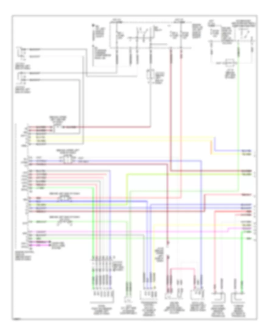 A T Wiring Diagram 1 of 2 for Toyota Sienna CE 2006