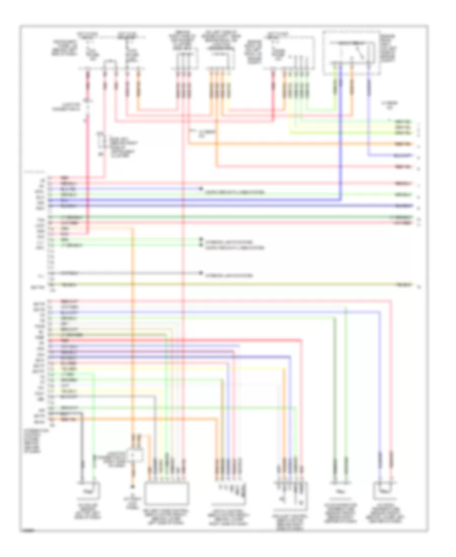 Automatic A C Wiring Diagram 1 of 3 for Toyota Sequoia SR5 2005