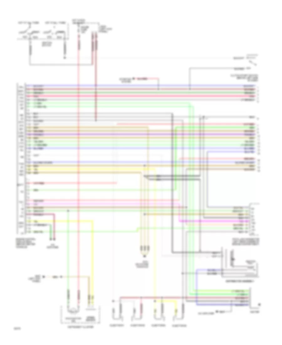 1.5L, Engine Performance Wiring Diagrams, MT (1 of 2) for Toyota Tercel 1994