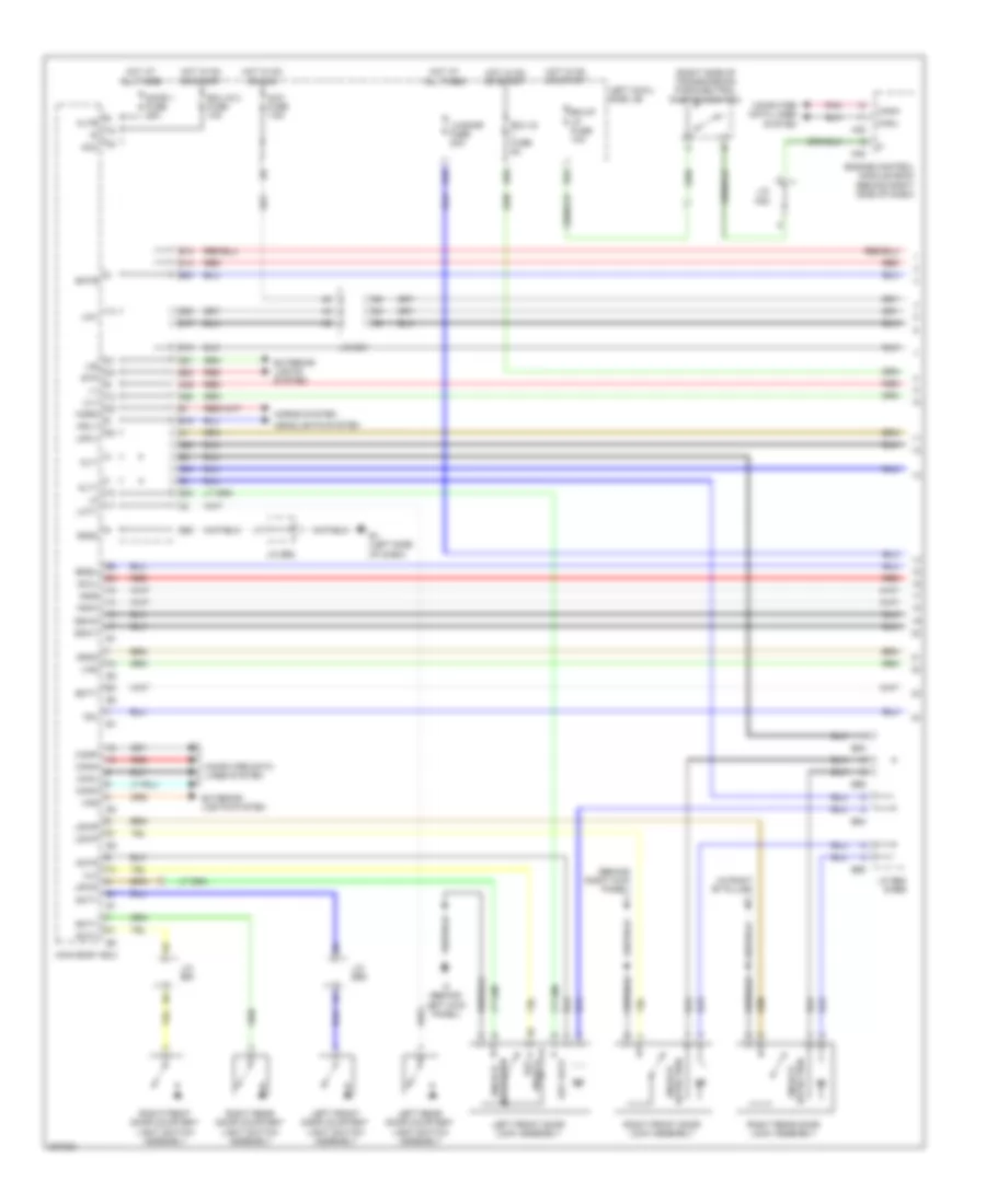 Forced Entry Wiring Diagram 1 of 4 for Toyota Land Cruiser 2008