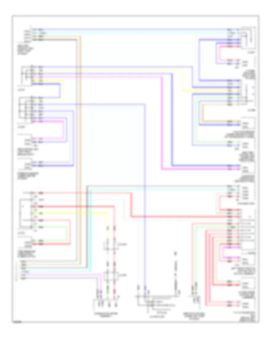 Computer Data Lines Wiring Diagram 2 of 2 for Toyota Land Cruiser 2008
