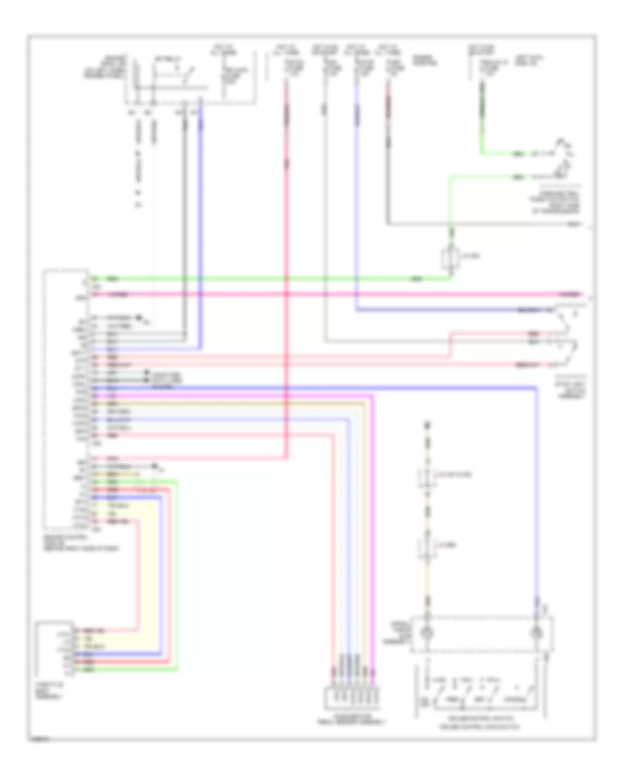 Cruise Control Wiring Diagram 1 of 2 for Toyota Land Cruiser 2008