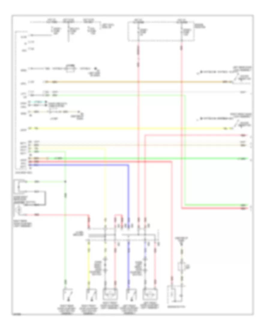Courtesy Lamps Wiring Diagram 1 of 2 for Toyota Land Cruiser 2008