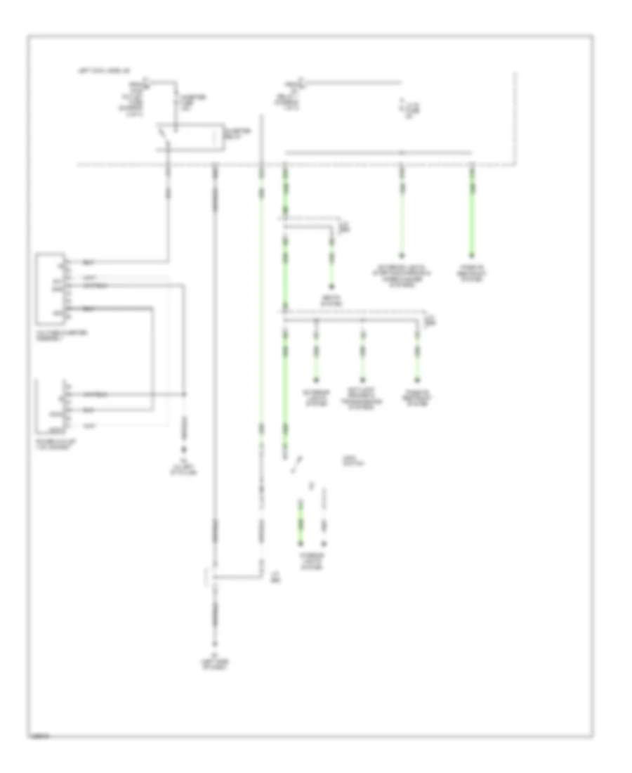 Power Distribution Wiring Diagram (3 of 3) for Toyota Land Cruiser 2008