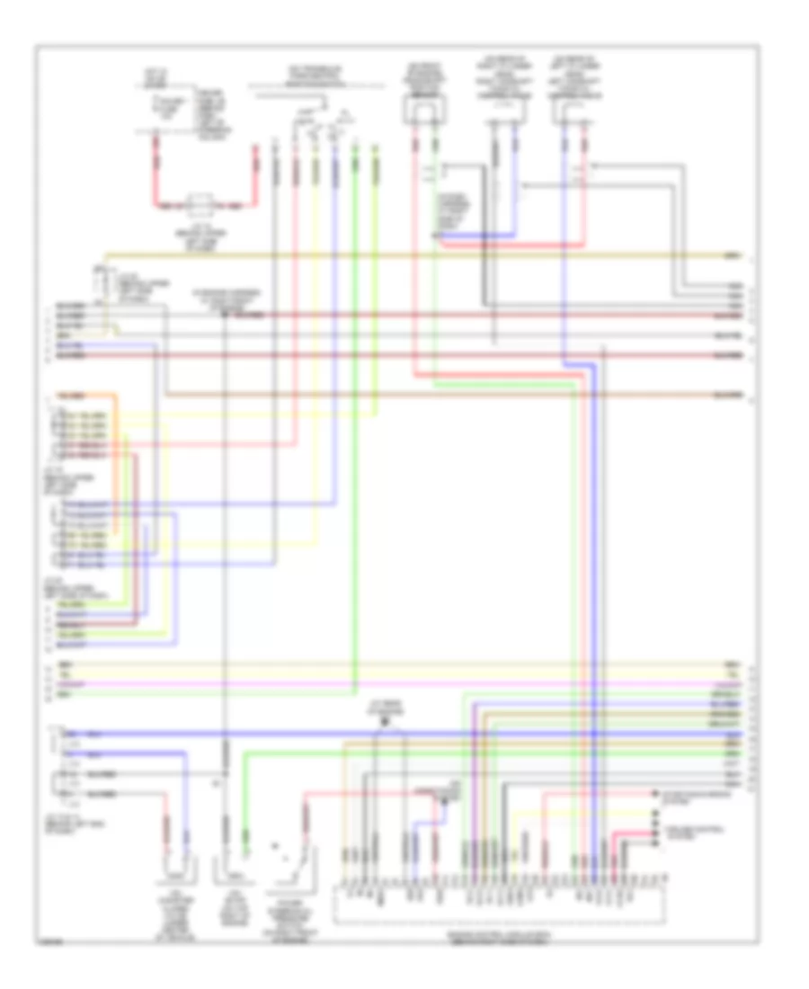 3.3L, Engine Performance Wiring Diagram (3 of 6) for Toyota Sienna LE 2006
