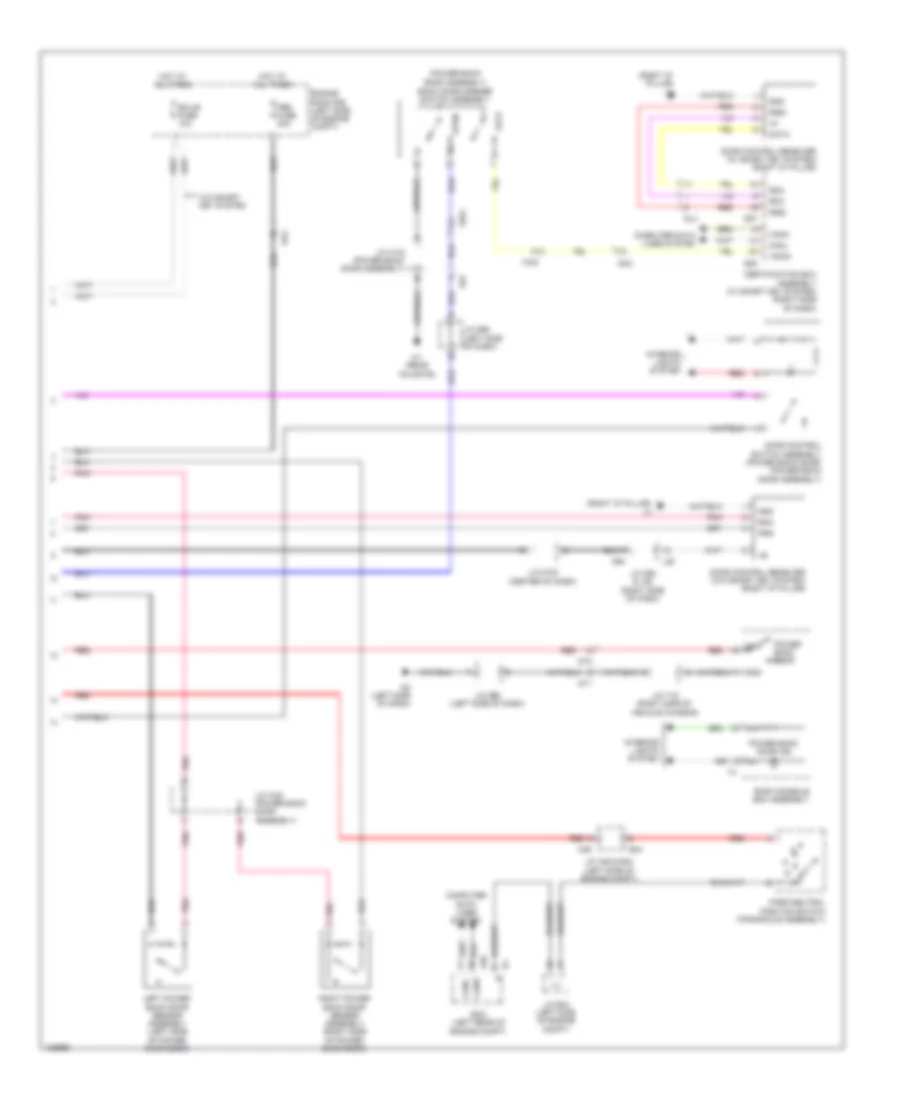 Back Door Opener Wiring Diagram with Power Back Door 2 of 2 for Toyota Sienna LE 2014