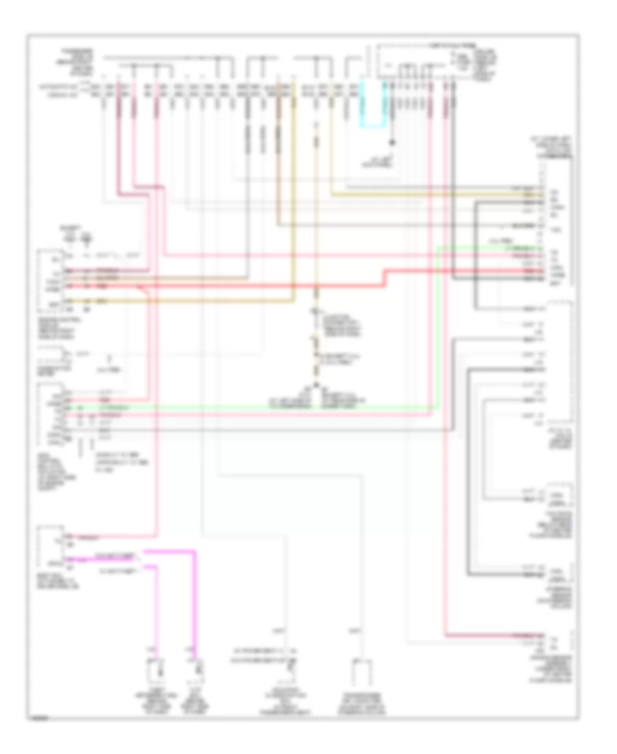 Computer Data Lines Wiring Diagram for Toyota Camry LE 2004