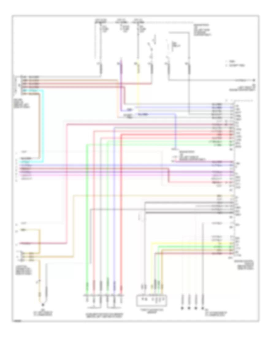 2.4L, Cruise Control Wiring Diagram (2 of 2) for Toyota Camry LE 2004