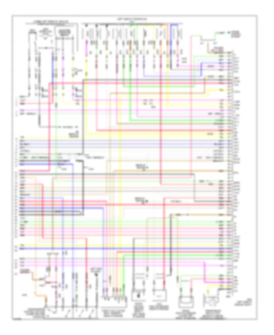 2 4L Engine Performance Wiring Diagram 4 of 4 for Toyota Matrix 2012