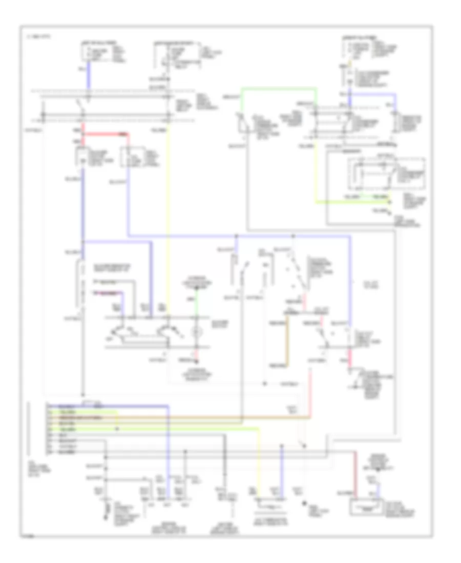 A C Wiring Diagram for Toyota 4Runner SR5 1995