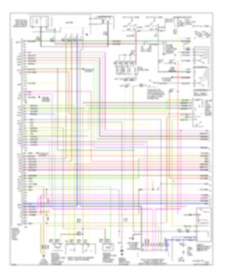 2 4L Engine Performance Wiring Diagrams A T 1 of 2 for Toyota 4Runner SR5 1995