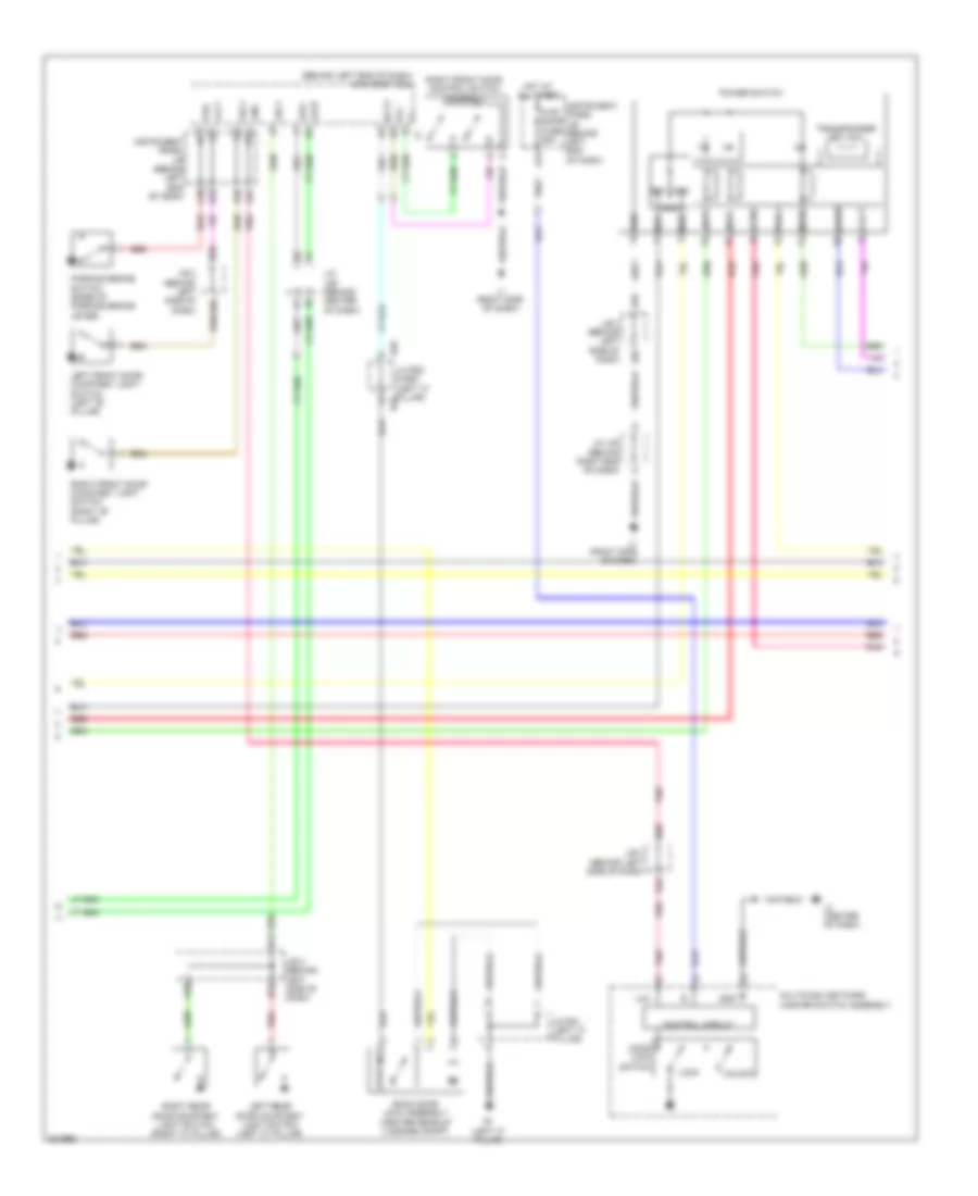 Forced Entry Wiring Diagram 4 of 5 for Toyota Prius 2010