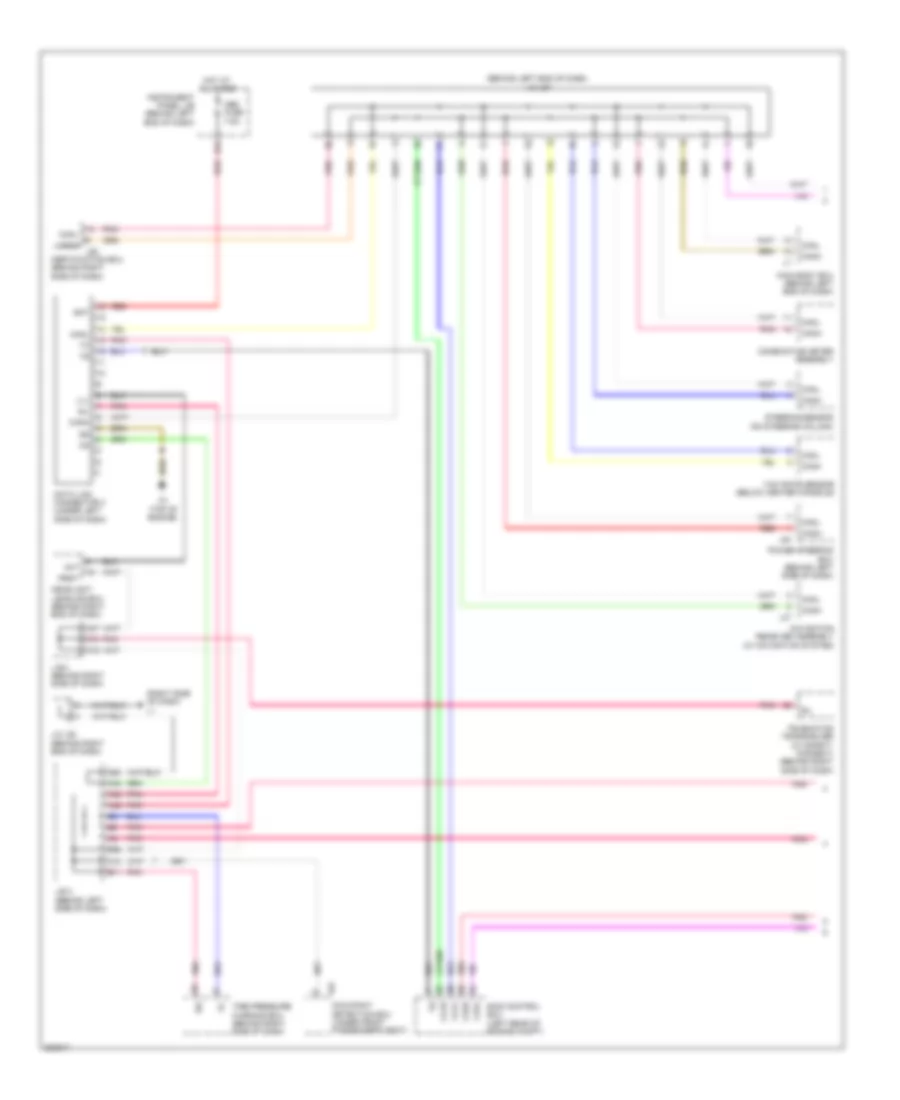Computer Data Lines Wiring Diagram 1 of 2 for Toyota Prius 2010