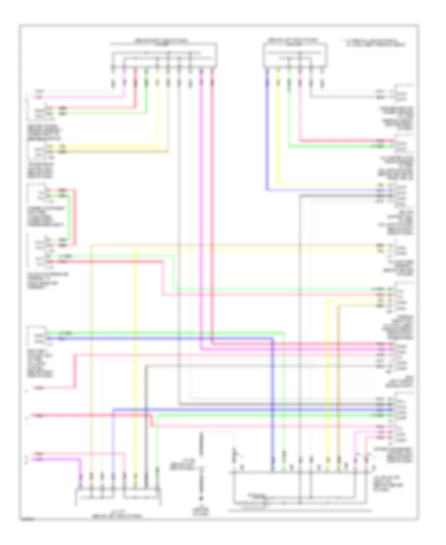 Computer Data Lines Wiring Diagram 2 of 2 for Toyota Prius 2010