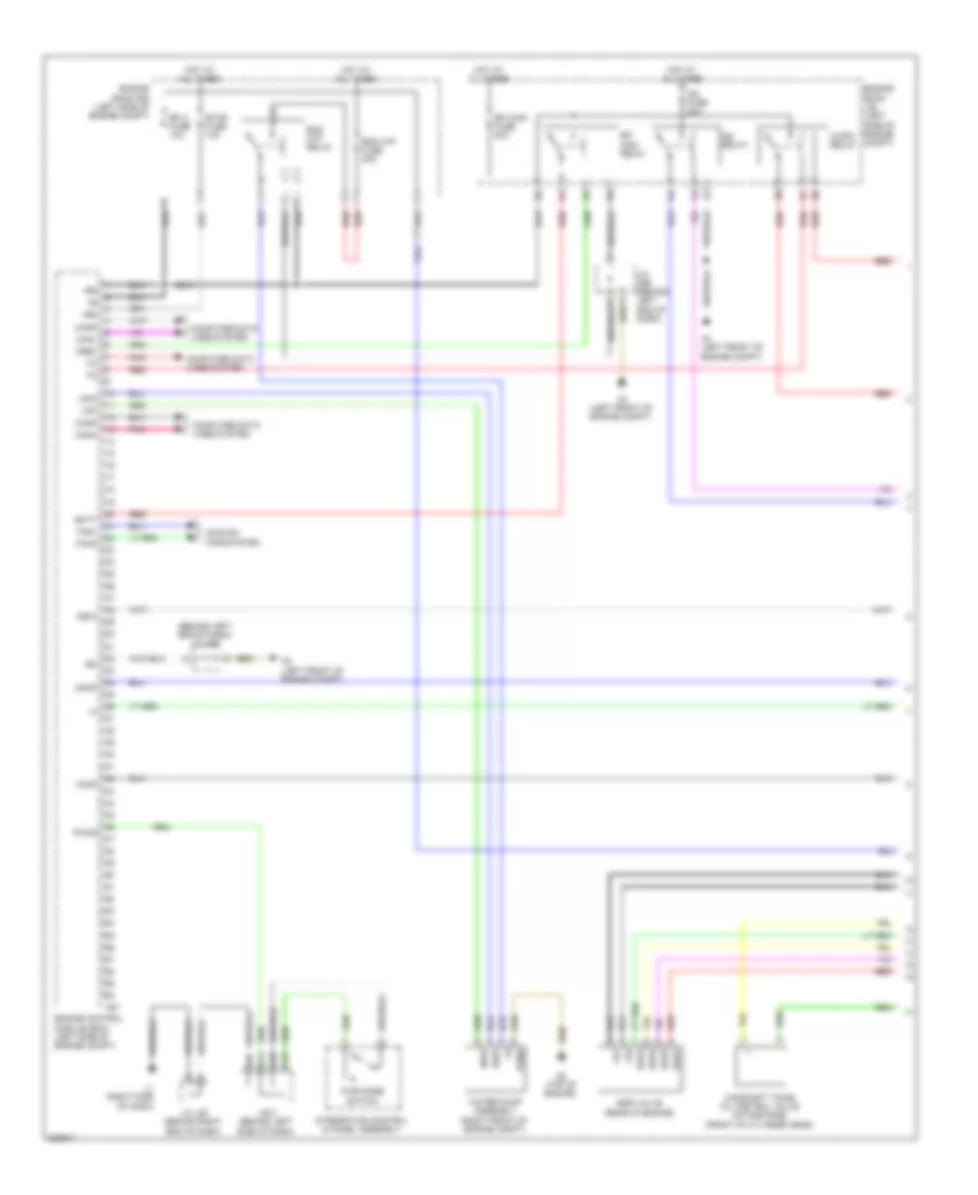 1 8L Engine Controls Wiring Diagram 1 of 4 for Toyota Prius 2010