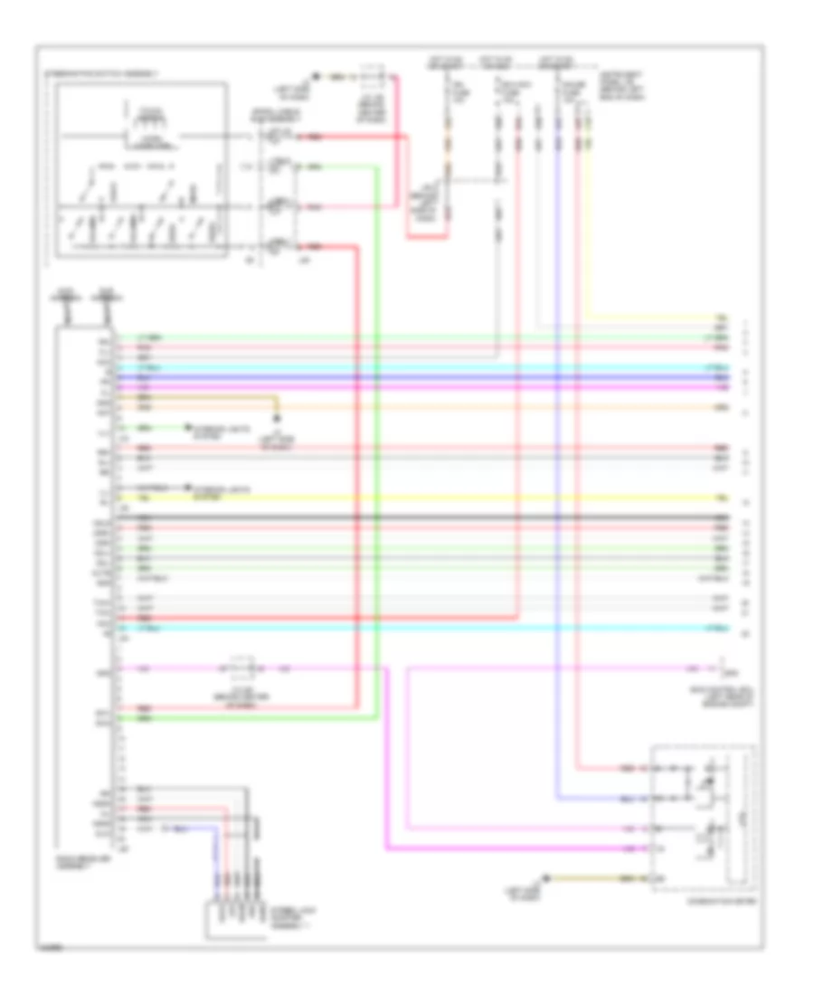 Radio Wiring Diagram without Stereo Component Amplifier 1 of 2 for Toyota Prius 2010