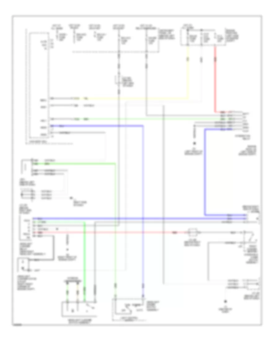 схема шайбы фары для Toyota Prius 2010