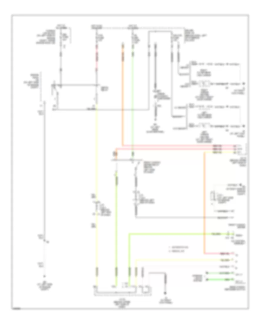 Defoggers Wiring Diagram for Toyota Sienna XLE Limited 2006
