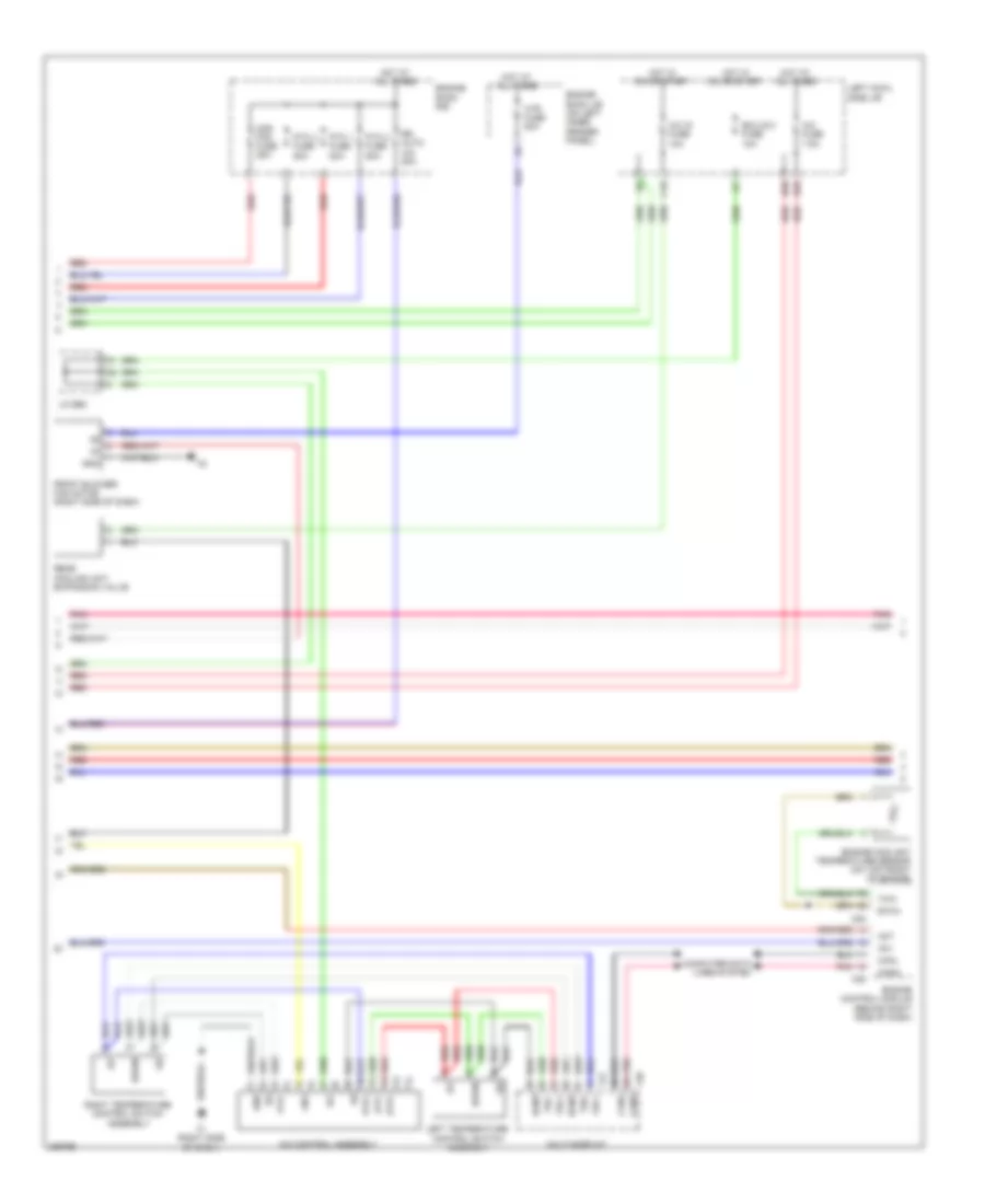 Automatic A C Wiring Diagram 3 of 4 for Toyota Land Cruiser 2009
