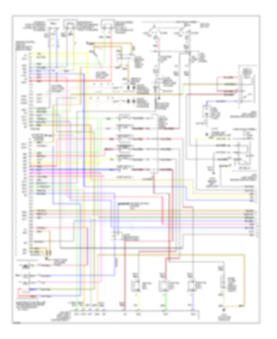3 0L Engine Performance Wiring Diagrams 1 of 3 for Toyota Camry LE 1997