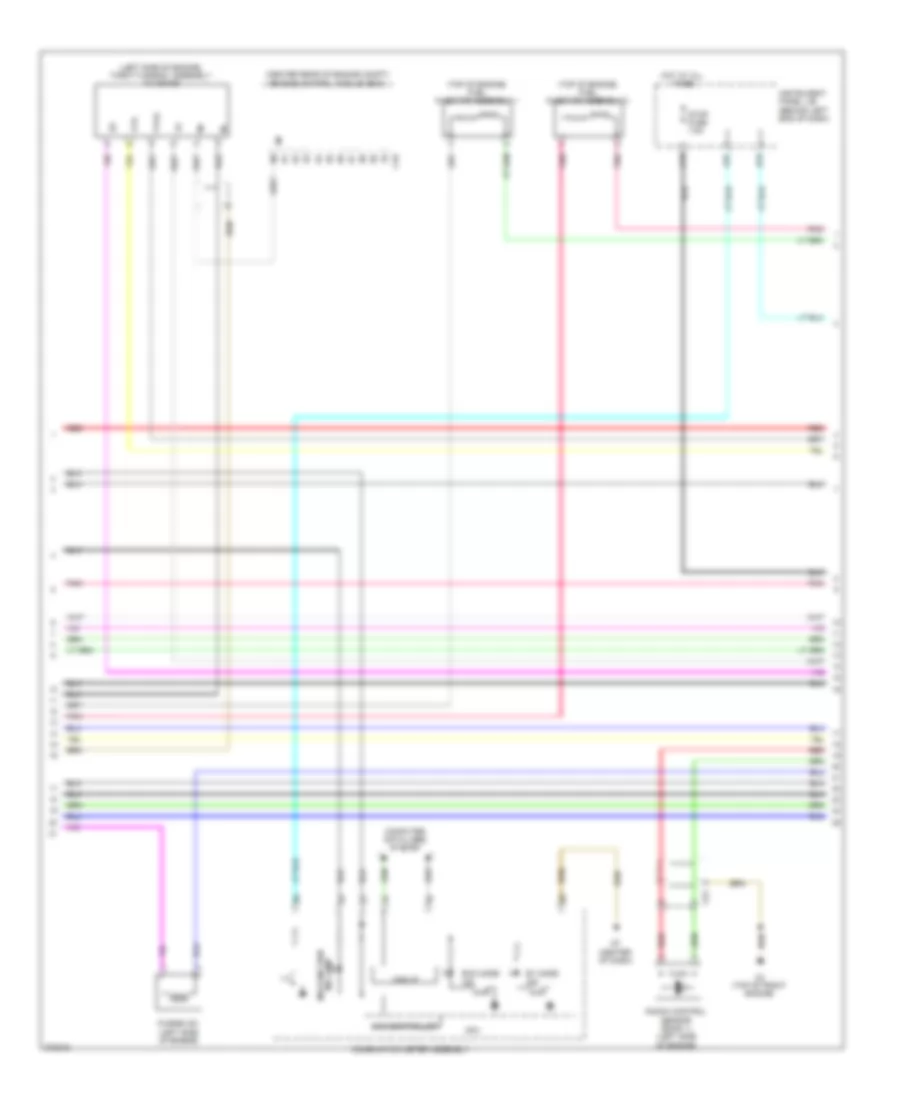 1.5L, Engine Controls Wiring Diagram (3 of 6) for Toyota Prius C 2012