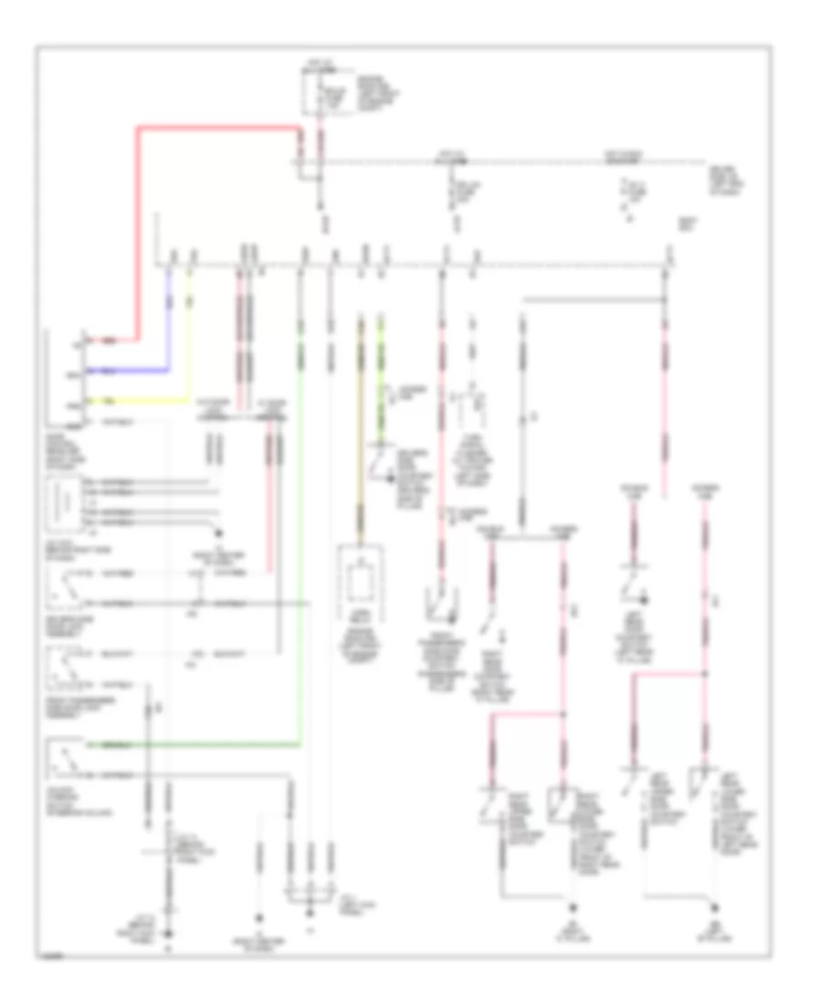 Forced Entry Wiring Diagram for Toyota Tacoma 2014