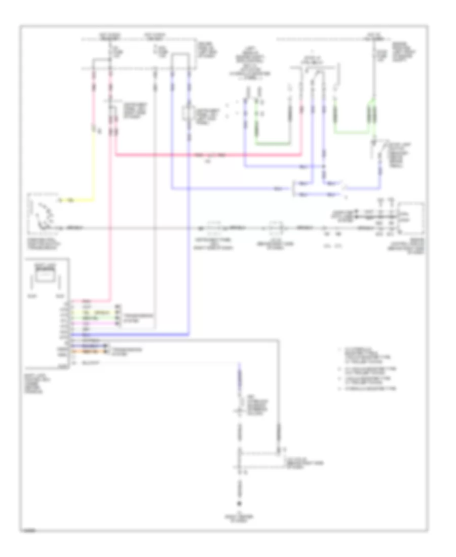 Shift Interlock Wiring Diagram for Toyota Tacoma 2014