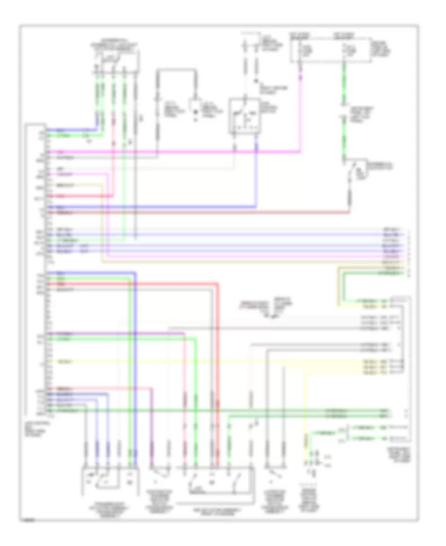 2 7L 4WD Wiring Diagram 1 of 2 for Toyota Tacoma 2014