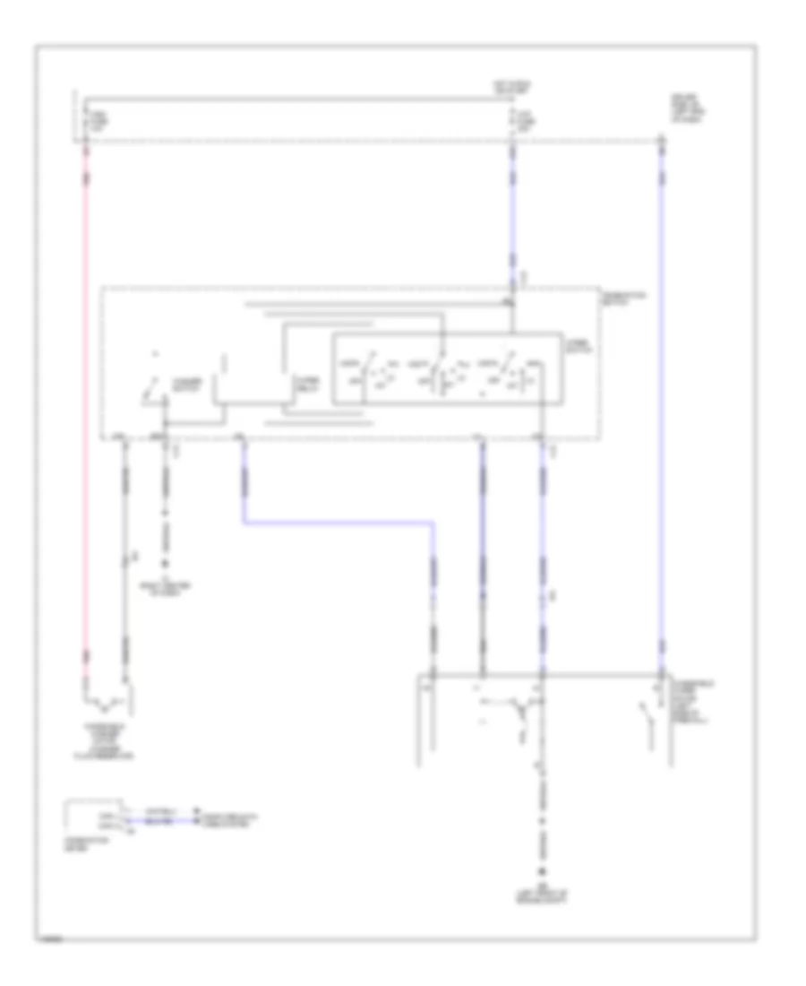 Interval WiperWasher Wiring Diagram for Toyota Tacoma 2014