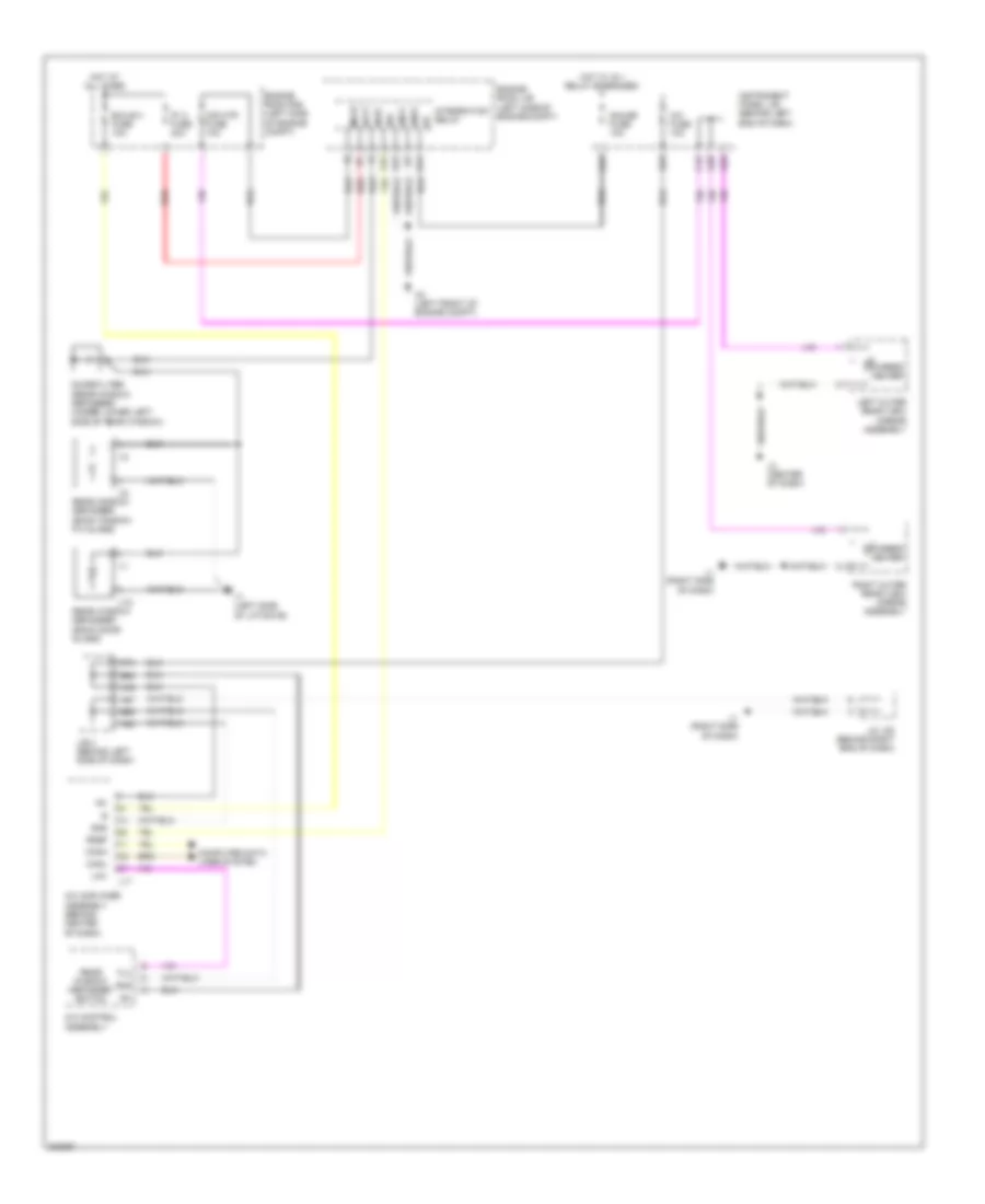 Defoggers Wiring Diagram for Toyota Prius PHV 2010