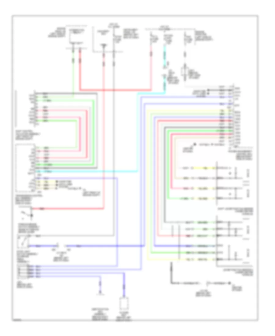 Shift Interlock Wiring Diagram for Toyota Prius PHV 2010