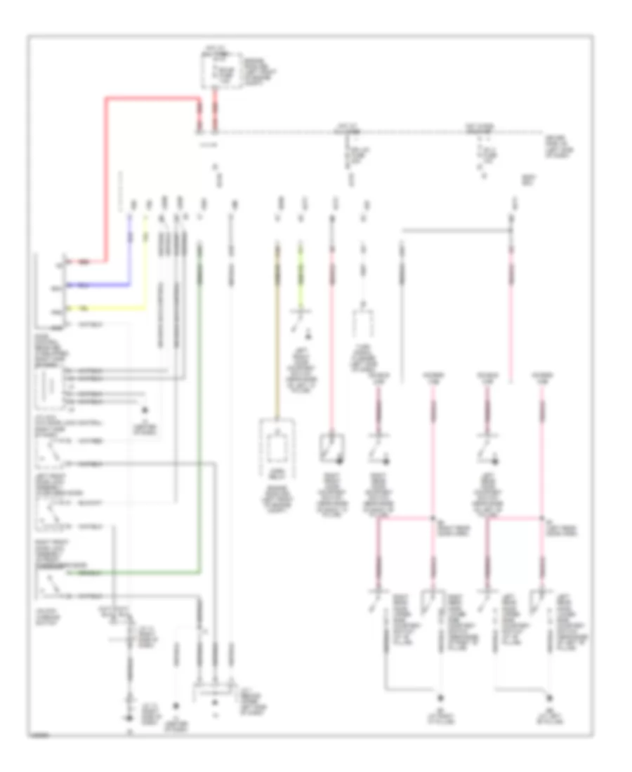 Forced Entry Wiring Diagram for Toyota Tacoma 2006