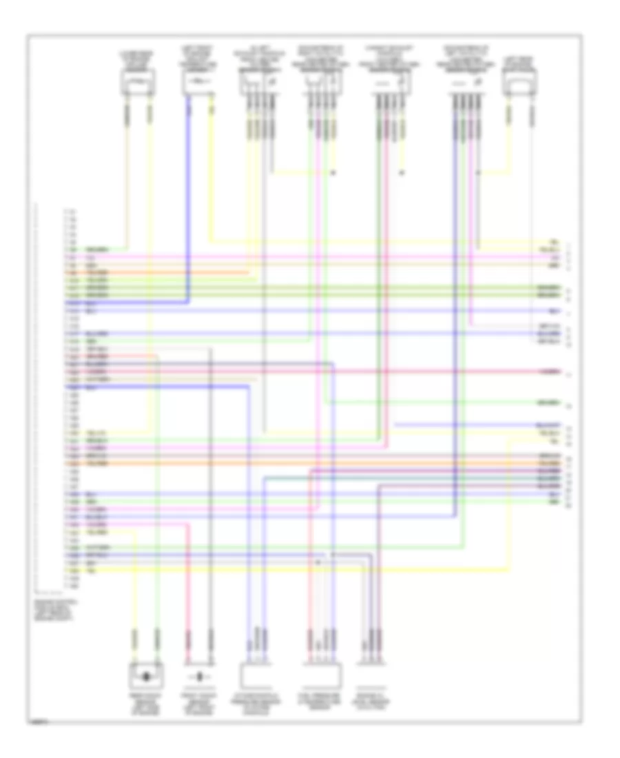 3.2L, Электросхема системы управления двигателем (1 из 5) для Volvo XC60 R-Design 2011