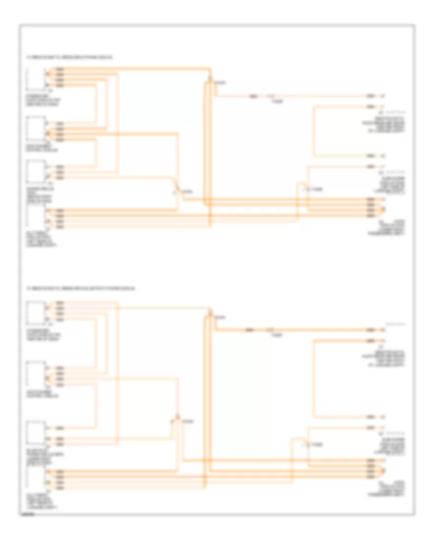 БОЛЬШАЯ ЧАСТЬ схемы шины данных (4 из 4) для Volvo XC60 R-Design 2011