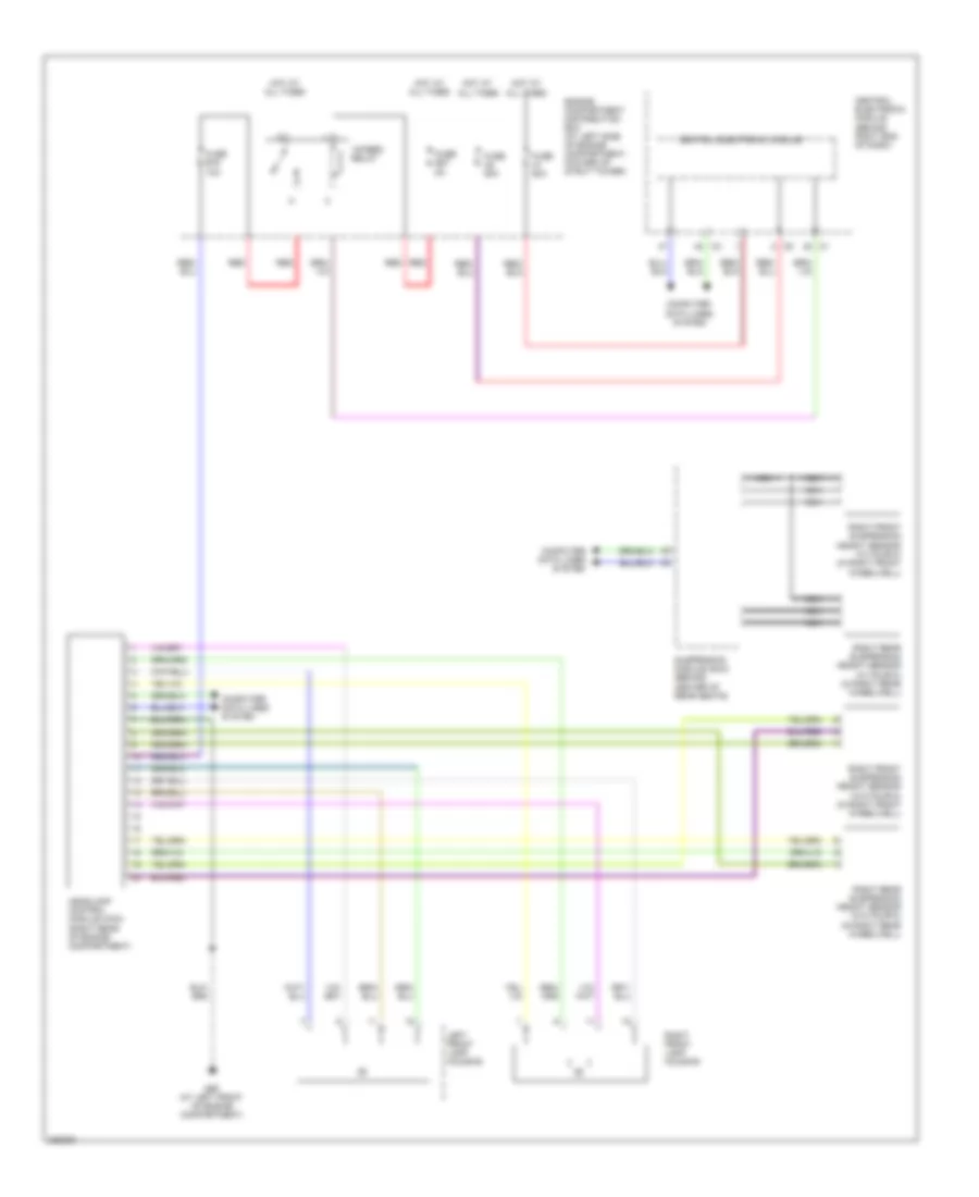 Схема Корректировки Луча Фары, С Автоматическая Корректировка Длины Луча для Volvo XC70 2008
