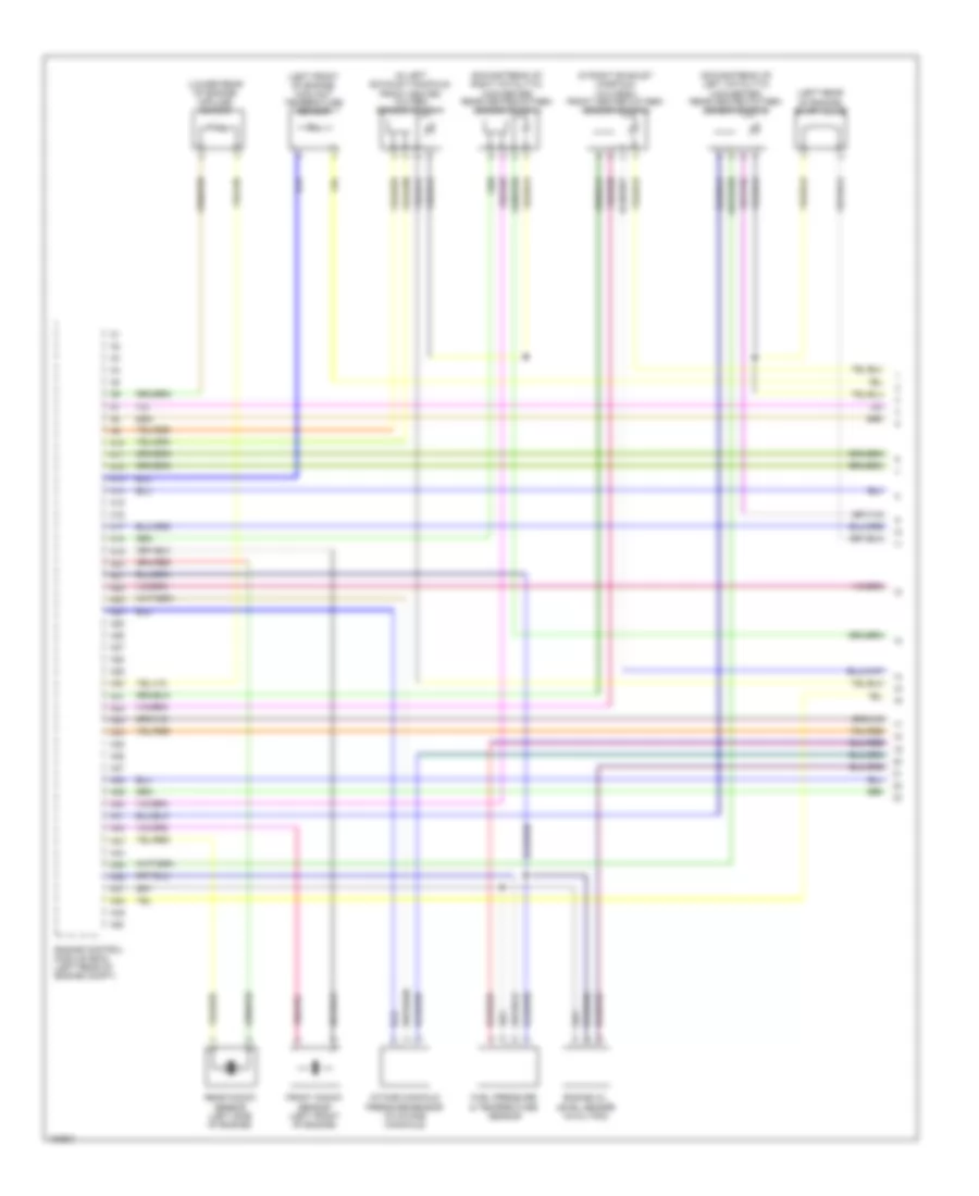 3.2L, Электросхема системы управления двигателем (1 из 5) для Volvo XC60 3.2 2014