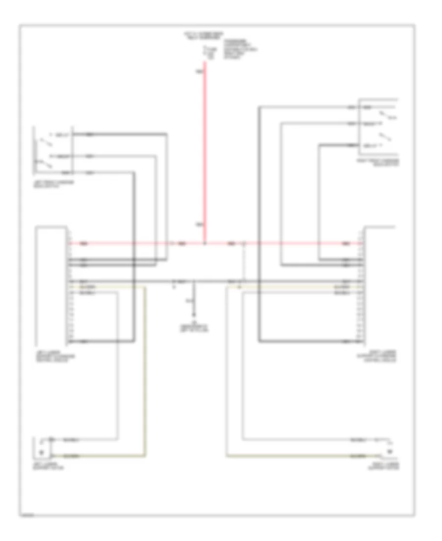 Электросхема регулировки поясницы для Volvo XC60 3.2 2014