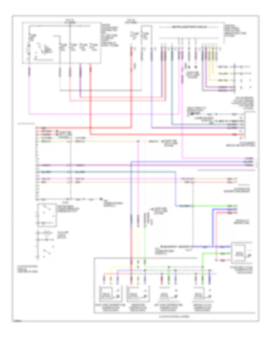 Электросхема кондиционера (1 из 2) для Volvo XC70 3.2 2014
