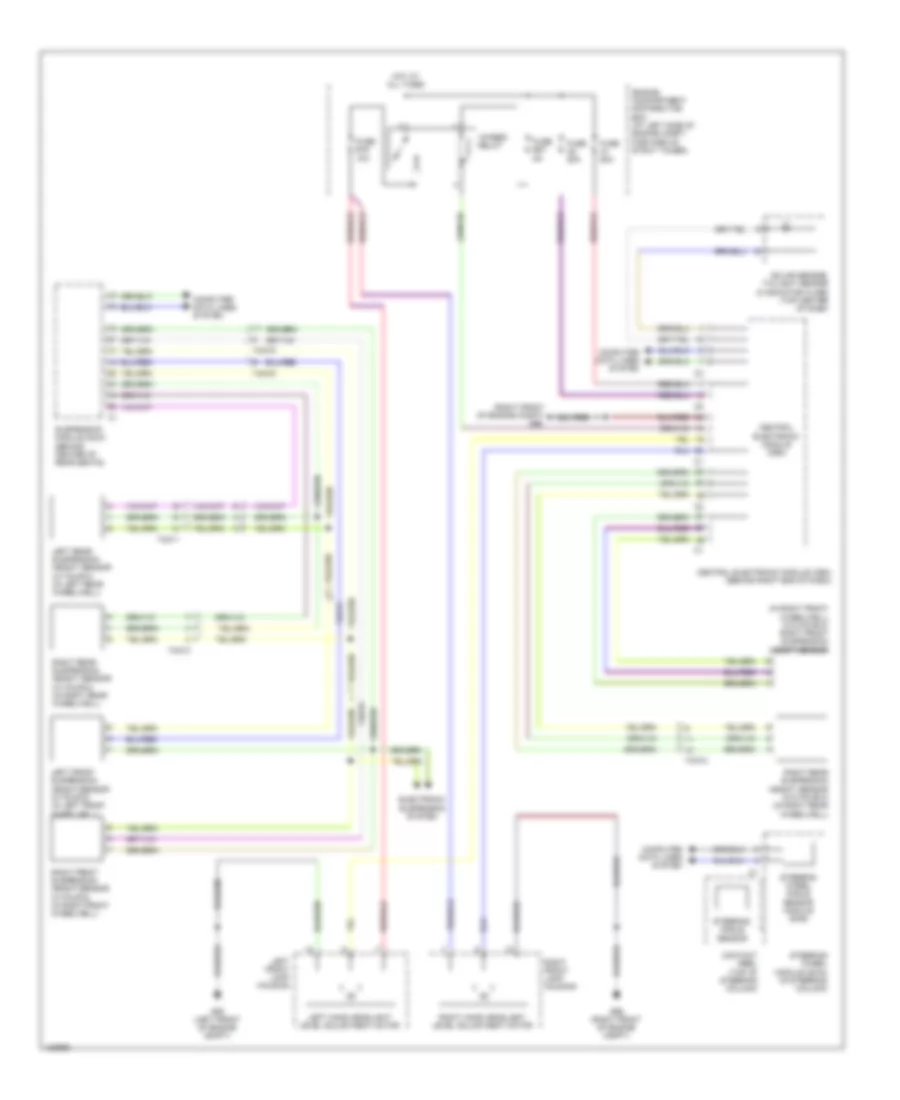 Электросхема корректора фар для Volvo XC70 3.2 2014
