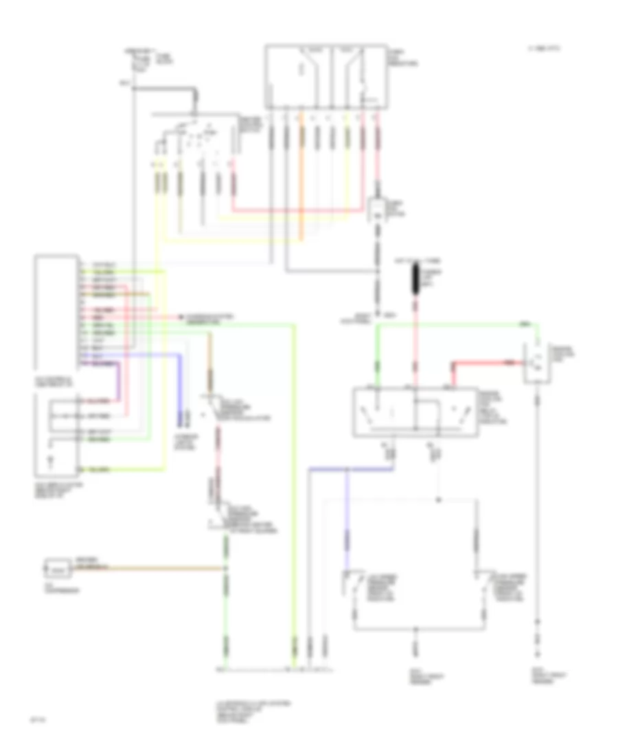 2 3L LH Jetronic A C Wiring Diagram for Volvo 940 1994