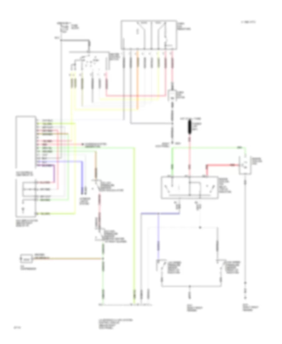 2 3L Turbo A C Wiring Diagram for Volvo 940 1994