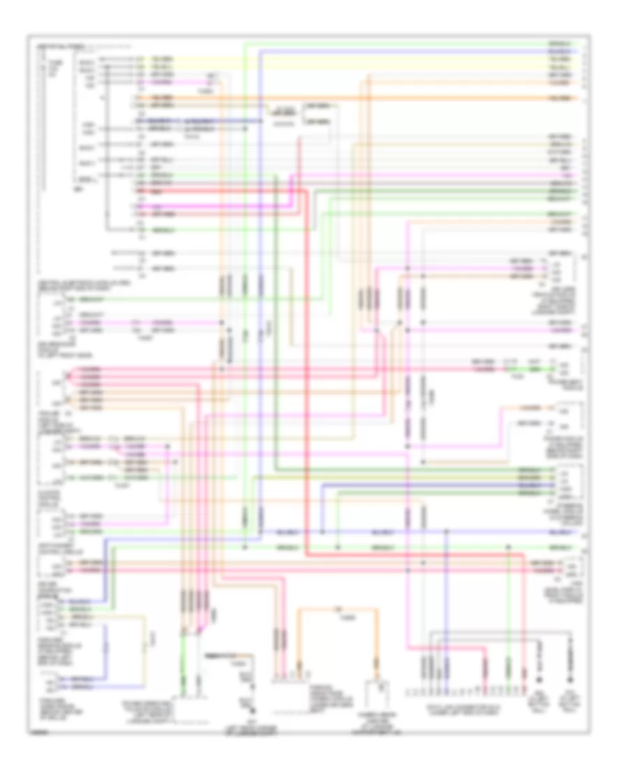 Computer Data Lines Wiring Diagram 1 of 3 for Volvo XC60 R Design 2011