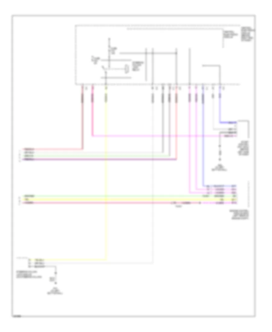 Starting Wiring Diagram 2 of 2 for Volvo XC60 R Design 2011
