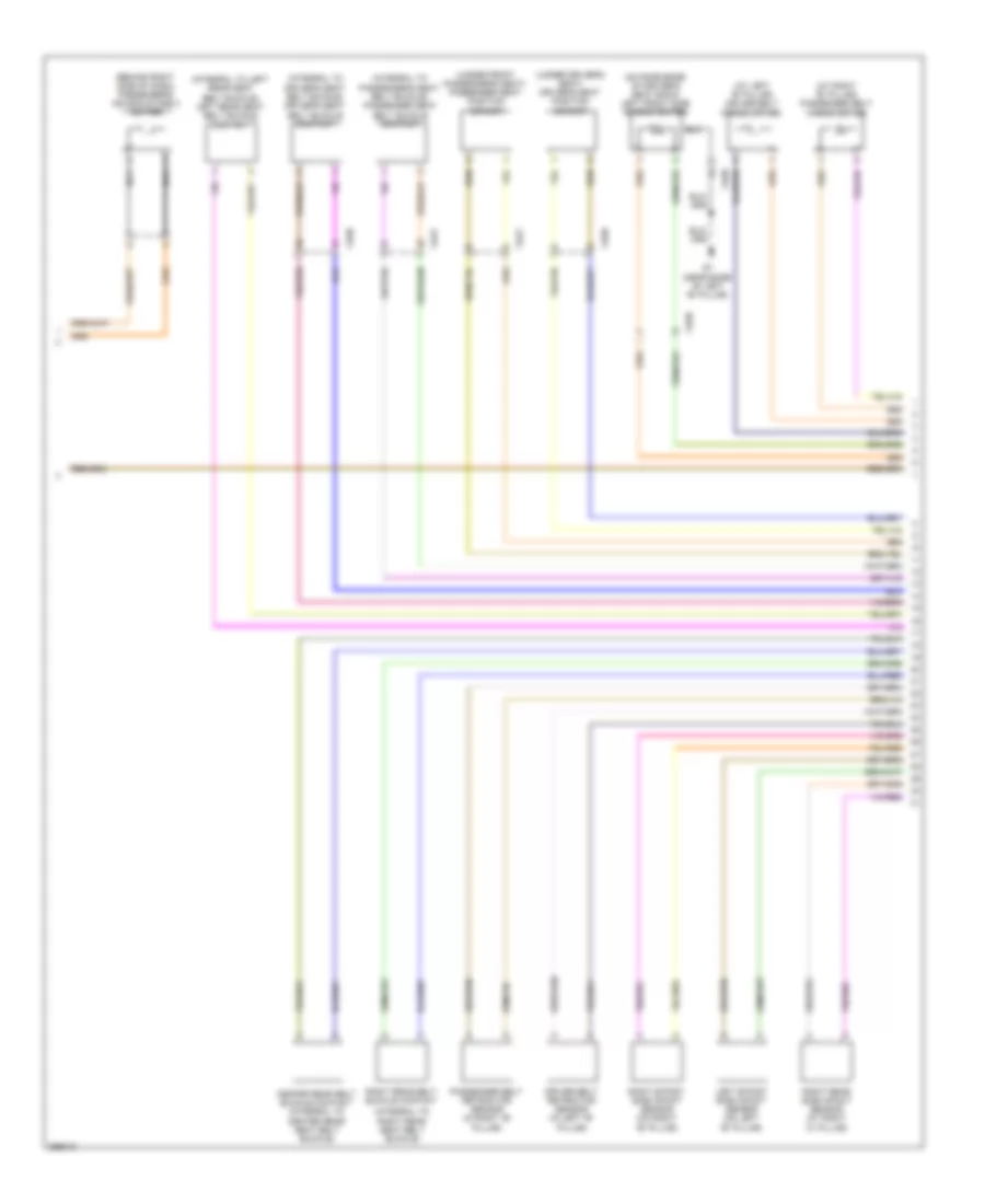 Supplemental Restraints Wiring Diagram (2 of 3) for Volvo XC60 R-Design 2011