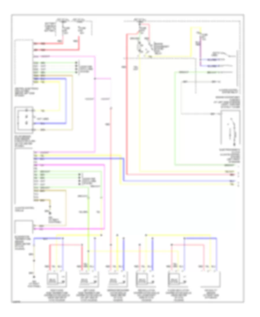 2 5L Turbo Automatic A C Wiring Diagram 1 of 2 for Volvo V70 2006