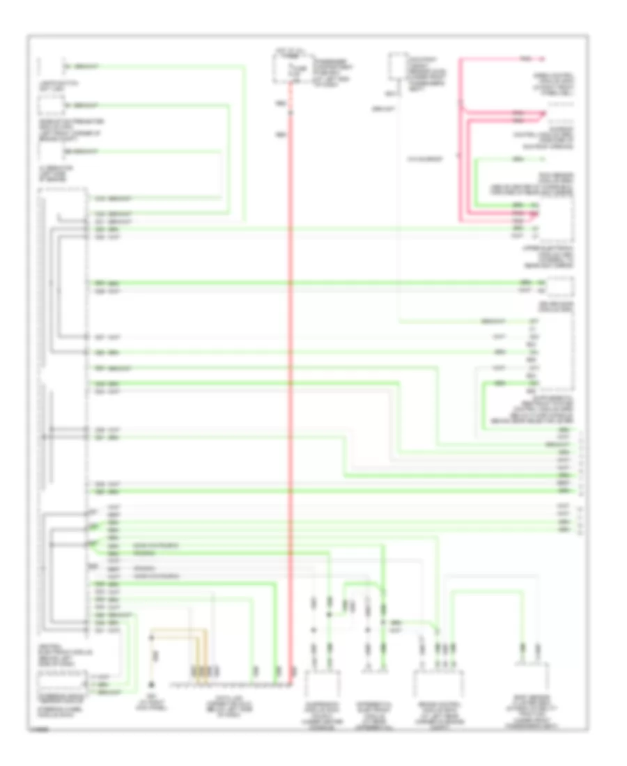 Computer Data Lines Wiring Diagram 1 of 2 for Volvo V70 2006