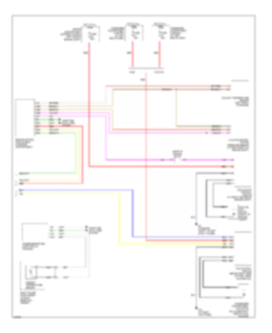2.5L Turbo, Automatic AC Wiring Diagram (2 of 2) for Volvo V70 R 2006